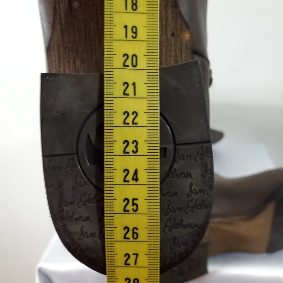 Sam Edelman Pateice Over The New Riding Boot 2 Brown Tones Size 9M - Picture 9 of 15
